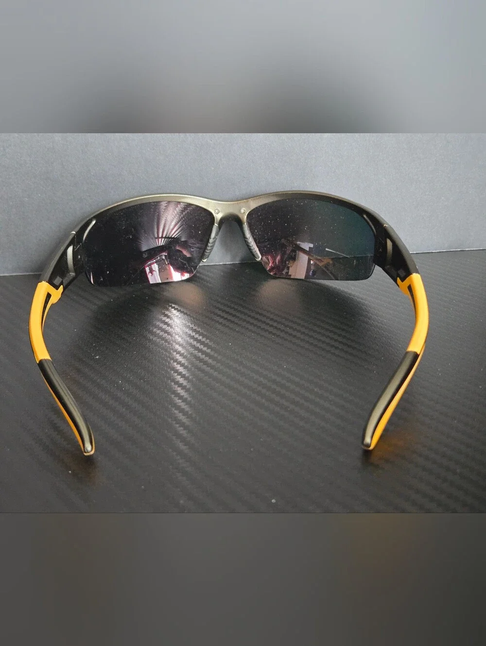 Piranha Sport Unisex Sunglasses Orange/Red Reflective Lens